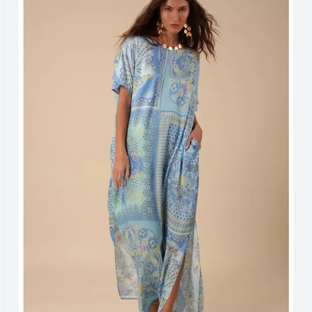 HALE BOB Oversized Blue Caftan